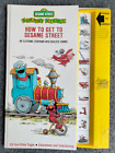 Golden Sound Story How to Get Sesame Street Book Audio Sight Vintage 1990 Works