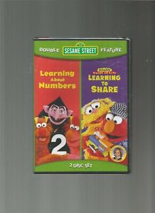 Sesame Street: Learning to Share/Learning About Numbers [NEW], DVD
