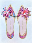 New! Papyrus Sequin Flowers Metallic Limited Edition Shoes Birthday Card $9Rtl