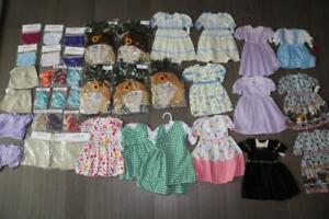 HUGE LOT 58 PIECE MY TWINN DOLL CLOTHING DRESSES COSTUMES SKIRTS SHOES $500 NEW