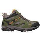 Hi-Tec Ht Ravus Mid Wp Lace Up Hiking  Mens Green, Grey Casual Boots CH80007M-GN