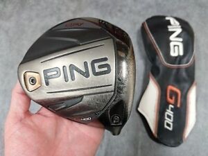 New ListingPing G400 SFT 10* Driver HEAD ONLY Men RH w/cover