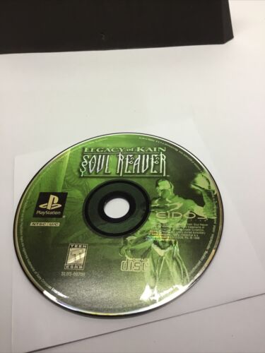 Legacy of Kain Soul Reaver Sony Playstation 1 PS1 Black Label Disc Only
