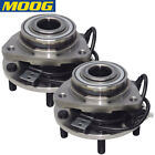 Moog Pair Front Wheel Hub & Bearing For Chevy Blazer S10 Gmc Jimmy Sonoma (For: Chevrolet S10)