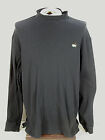 Bobby Jones Players Masters Logo L/S Golf Pullover Black L [48in Chest 32L ]