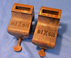 Pair of DIXON Bench Mount Cast Iron Anvils Vise Jewelers Metal Shaping Mount (21