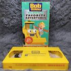 Bob The Builder - Scoop's Favorite Adventures VHS 2003 Yellow Tape Kids Cartoon