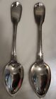 French 2 Paris 950 Sterling Silver Table Spoons c.1830 Antoine Adriene Vautrin