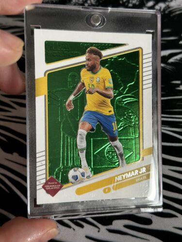 New Listing🇧🇷⚽️ CARD ART Neymar Jr. Custom Foil Card 1/1 Brazil National Card