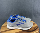 Brooks Adrenaline GTS 20 Men's Running Shoes Size 10.5 2E (Wide) Gray Blue