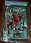 Marvel The Amazing Spiderman #344 CGC 9.8 White Pages 1st Cletus Kasady Carnage