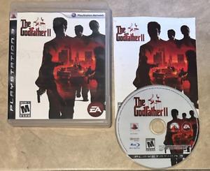 The Godfather II 2 Complete in Case w/ Manual Playstation 3 PS3