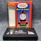 Thomas And Friends Best Of James VHS Tape Limited Edition Train No Toy Included