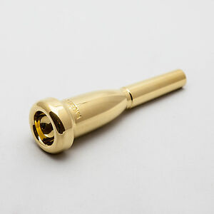 Bach 24K Gold Megatone Trumpet Mouthpiece, 3C NEW!