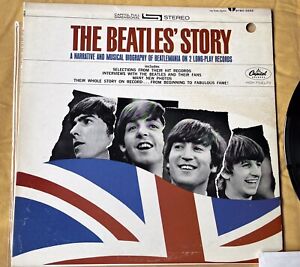New ListingThe Beatles’ Story Narrative of Beatlemania Capitol Records Stereo STBO 2222 LP