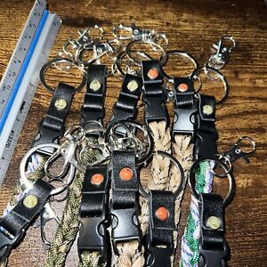 EDC Knife Paracord Bullet Keychain Paracord !!! Ask For Color !!! 6” Or So!!!!!