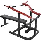 Weight Bench Press Machine 11 Adjustable Positions Flat Incline for Chest