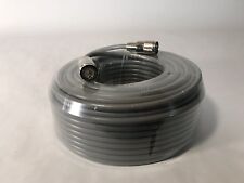 100FT RG-8x COAX COAXIAL CABLE LOW LOSS w/ MALE PL-259 CB HAM RADIO RG8 NEW!