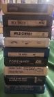 New ListingLot of 9 Vintage 8 Track Tapes - All UNTESTED see Pics for Classic Rock titles