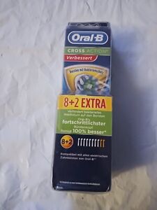 Oral-B CrossAction Replacement Brush Heads with Bacterial Protection (10-Count)