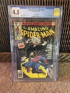 Amazing Spider-Man 194 Newsstand CGC 4.5 1979 1st Black Cat