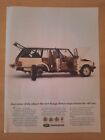 1992 RANGE ROVER Just Some Places the New RR Outperforms The Old One Print Ad