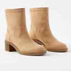 NEW! LOFT Faux Suede High Ankle Boots Booties 10.