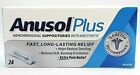 Anusol Plus - Hemorrhoidal Suppositories (24 Count)