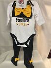 NFL Steeler Baby 0-3 MO 3 Piece Set  It’s Not Easy Being The Cutest Steelers Fan