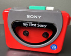 NEW BELTS! My First Sony Walkman Cassette Player WM-3000 VTG 1980s - Working