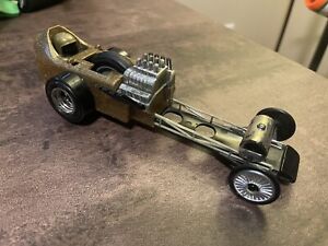 Vintage Kenner SSP Railbird Dragster Gold Flake in Very Good Condition