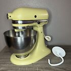 Vintage Hobart KitchenAid K45 Stand Mixer (Yellow) With Attachments Tested Works