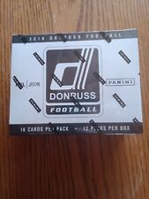 2016 Donruss Football Jumbo Box 12 Packs Per Box 16 Cards Per Pack