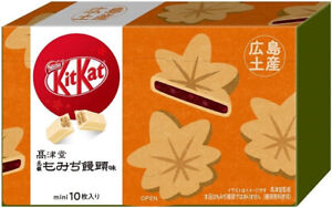 Japanese Kit-Kat Momiji Manju KitKat Chocolate 10 bars