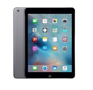 Apple iPad Air 1st Gen. 64GB, Wi-Fi + Cellular Unlocked Space Gray - Good