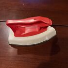 Vintage Wolverine Children’s Toy Iron White With Red Plastic Handle Made in USA