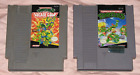 Two NES games, Teenage Mutant Ninja Turtles 1 and TMNT 2 the arcade game tested