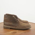 Clarks Mens Bushacre 3 Chukka Boots Size 11 M Beeswax Brown Leather 26082286