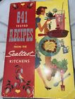 641 Tested Recipes from the Sealtest Kitchens 1954 Kitsch Vintage Cookbook
