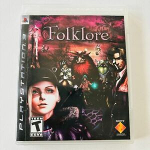 Folklore (Sony PlayStation 3, PS3, 2007) CIB Complete W/ Manual + Reg Card VG!
