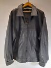 Men's Size XXL Saxony Black Leather Jacket