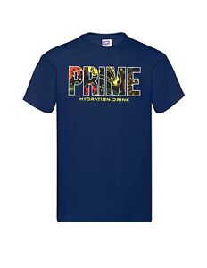 Kids T-Shirt LE Merch Logan top tee Inspired KSI Prime Hydration Drink LIMITED