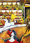 Circus - George Seurat - Postcard 3D Lenticular Gift Card