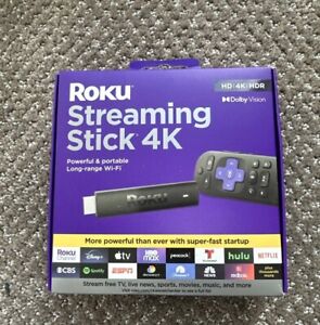 New ListingRoku Streaming Stick 4K/HDR/Dolby Vision Streaming Device with Roku Voice Remote