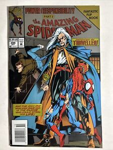 THE AMAZING SPIDER-MAN Issue #394 NEWSSTAND Foil Cover Traveller Marvel Comics