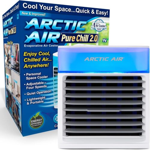 Evaporative Personal Cooler Artic Air Pure Chill 2.0 Portable Air Conditioner