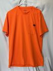 Dickies Orange Pocket Tee T-Shirt Short Sleeves Relaxed Fit Large See Pics