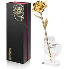 Anthonic Gold Dipped Rose Real 24K Gold Rose Genuine One of a Kind Rose Hand ...