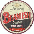 BEAMISH Irish Stout TIN SIGN PUB BAR PUB VINTAGE NOSTALGIA