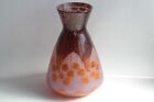 Charles SCHNEIDER The French Glass Cherry Vase Art Deco (62904)